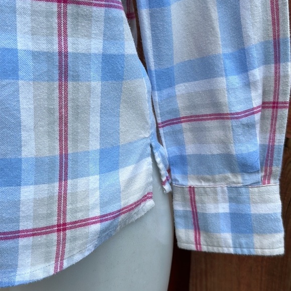Vineyard Vines Plaid Button Shirt Size 2 - Picture 7 of 11